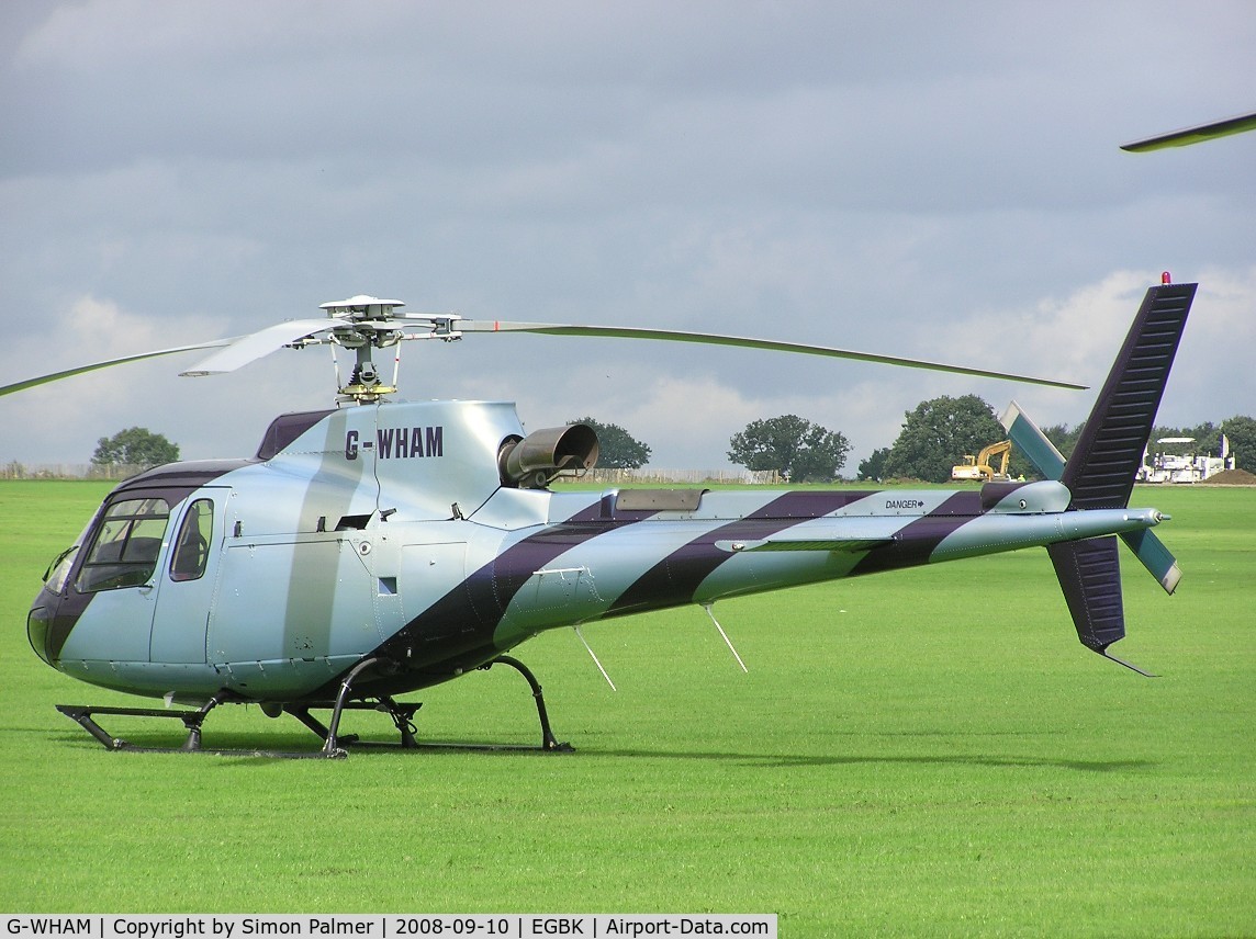 G-WHAM, 2001 Eurocopter AS-350B-3 Ecureuil Ecureuil C/N 3494, AS350 Ecureuil