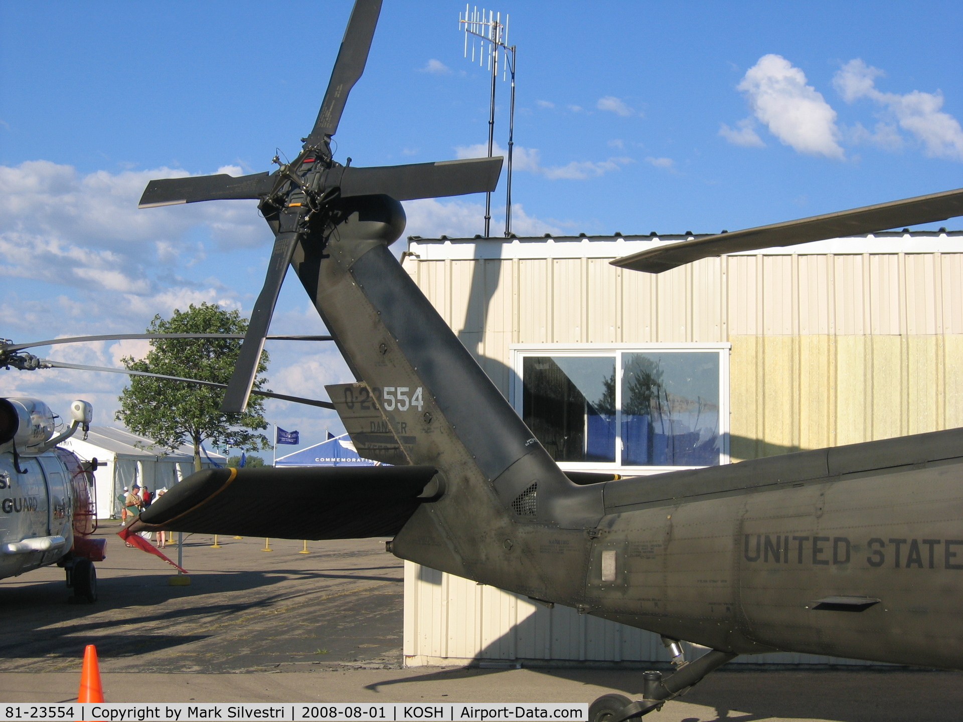 81-23554, 1981 Sikorsky UH-60A Black Hawk C/N 70.275, Oshkosh 2008
