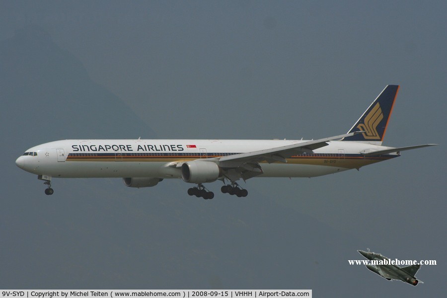 9V-SYD, 1998 Boeing 777-312 C/N 28534, Singapore Airlines