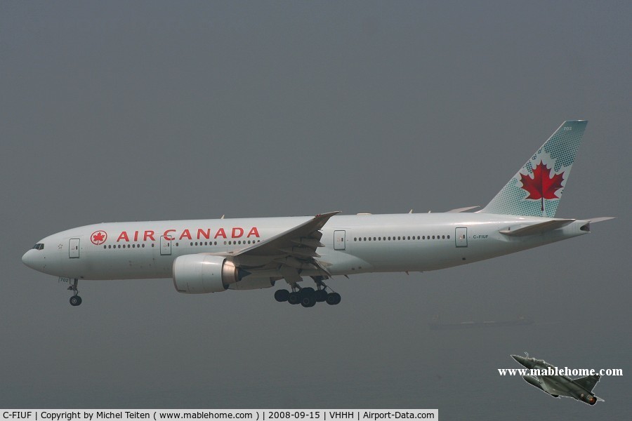 C-FIUF, 2007 Boeing 777-233/LR C/N 35243, Air Canada