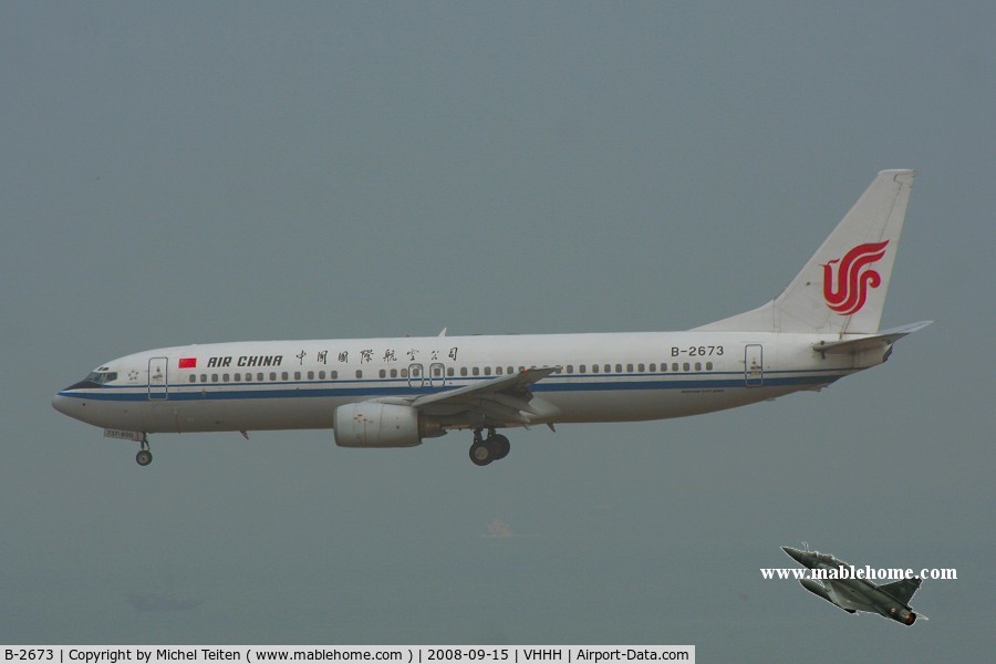 B-2673, 2002 Boeing 737-86N C/N 29888, Air China