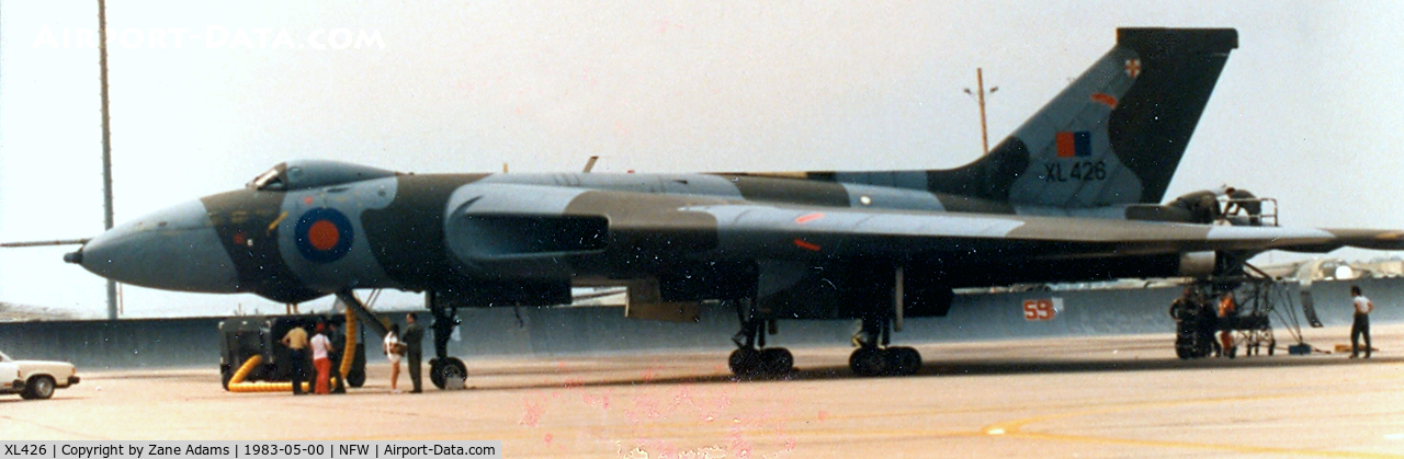 XL426, 1962 Avro Vulcan B.2 C/N Set 44, RAF Vulcan at Carswell AFB Airshow!