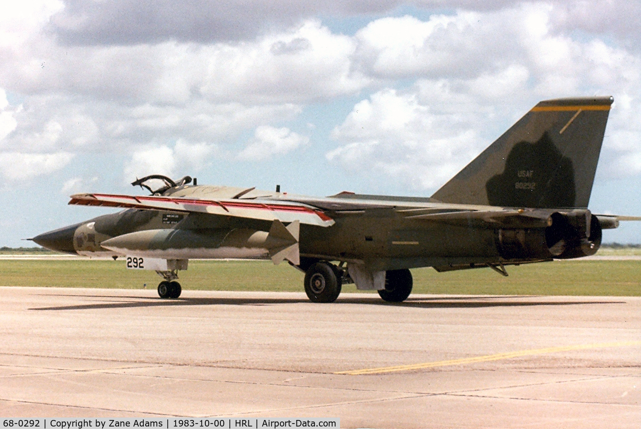 68-0292, 1968 General Dynamics FB-111A Aardvark C/N B1-64, At CAF Airsho '83