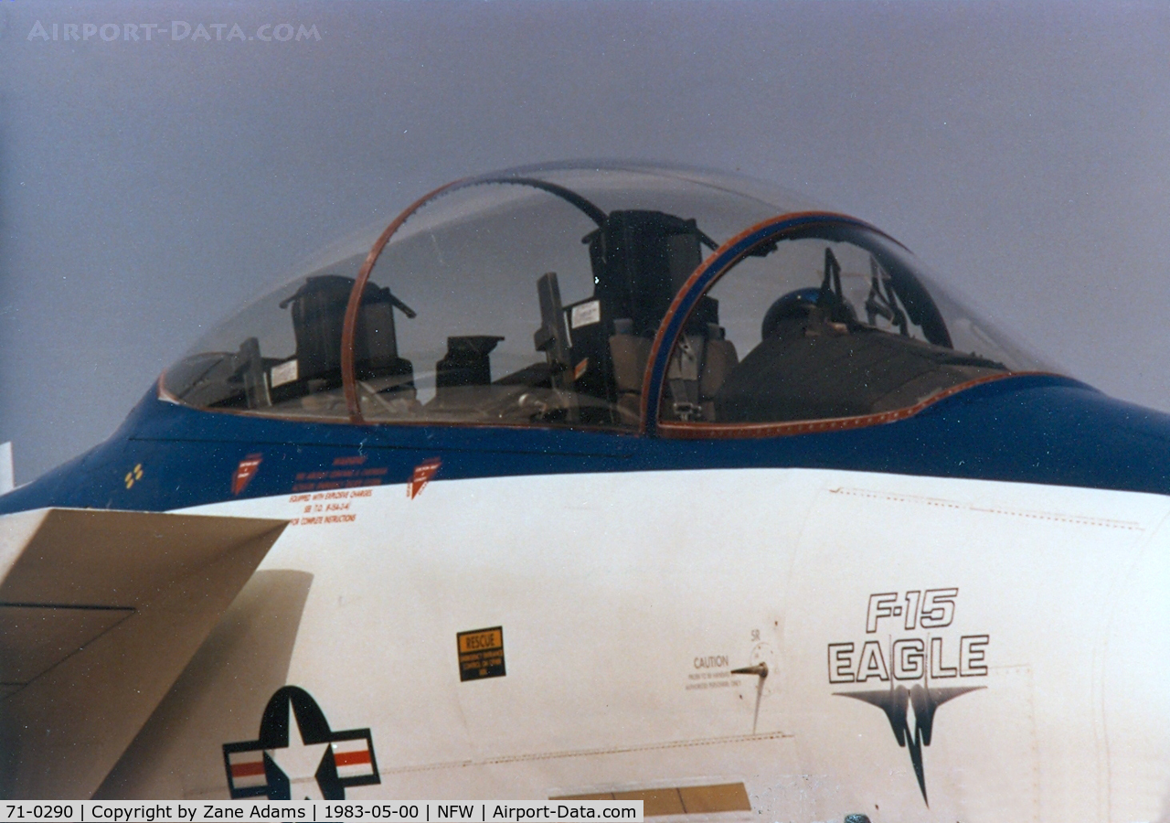 71-0290, 1971 McDonnell Douglas TF-15A Eagle C/N 8/B001, This aircarft is the first 2 seater F-15 - designation was changed to F-15B it was later modified as part of STOL and Maneuver Technology Demonstrator program (Agile Eagle) It last flew as NASA 837