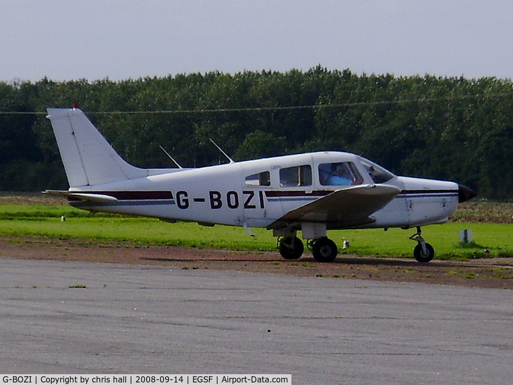G-BOZI, 1981 Piper PA-28-161 C/N 28-8116120, AEROLEASE LTD