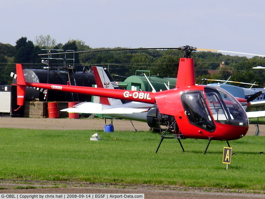 G-OBIL, 1988 Robinson R22 Beta II C/N 0792, AEROLEASE LTD