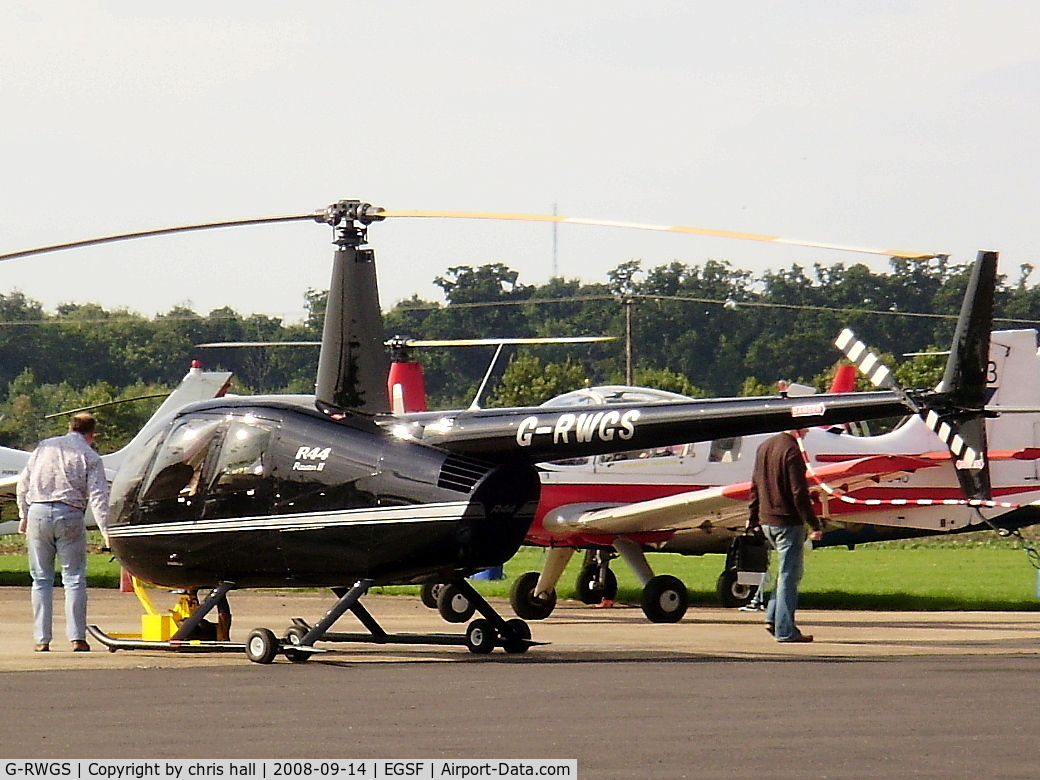 G-RWGS, 2007 Robinson R44 Raven II C/N 11963, private