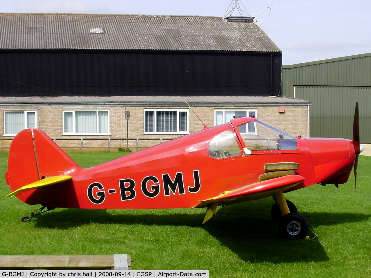 G-BGMJ, 1952 Gardan GY-201 Minicab C/N 12, Previous ID: F-BGMJ