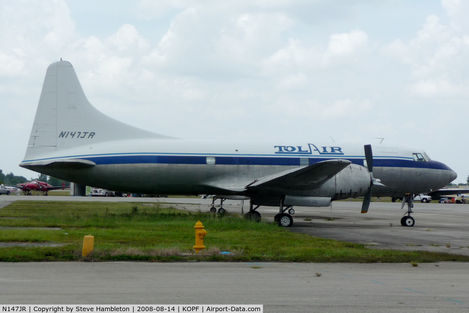 N147JR, General Dynamics Corp. 240-27 C/N 403, Convair at Opa Locka