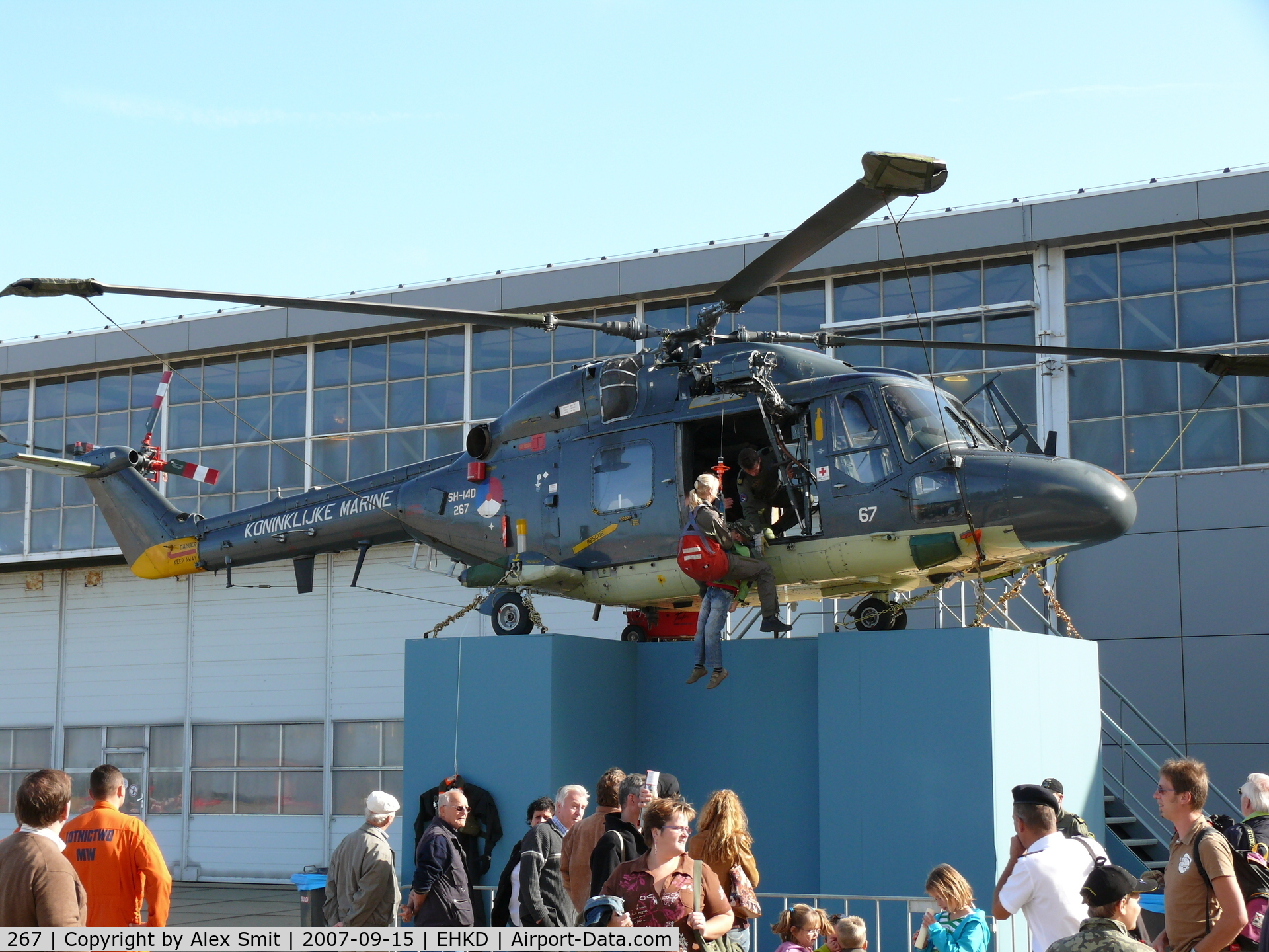 267, Westland SH-14D Lynx C/N 086, Who wouldn´t like to be saved by her........ (the Lynx, of course ;-)) )