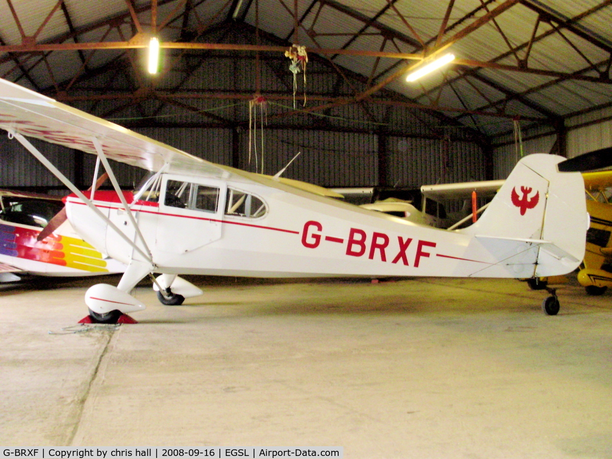 G-BRXF, 1946 Aeronca 11AC Chief C/N 11AC-1033, Previous ID: N9396E