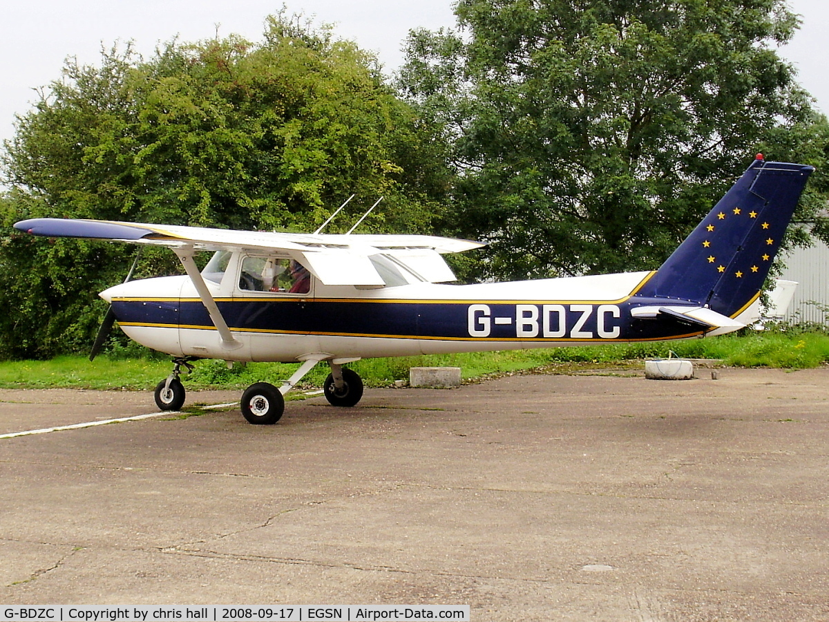 G-BDZC, 1976 Reims F150M C/N 1316, A visitor from Sibson Airfield