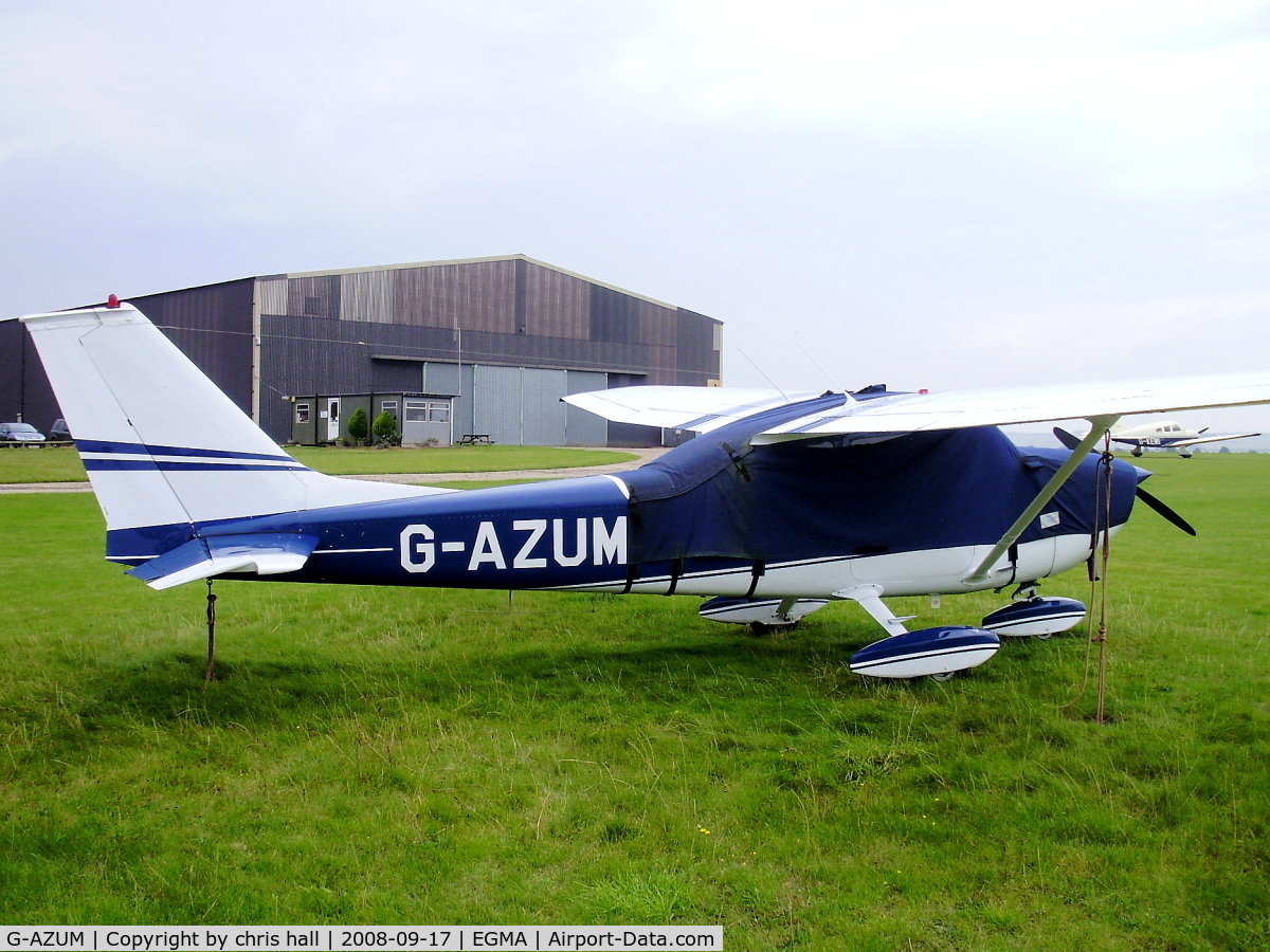 G-AZUM, 1972 Reims F172L Skyhawk C/N 0863, FOWLMERE FLIERS
