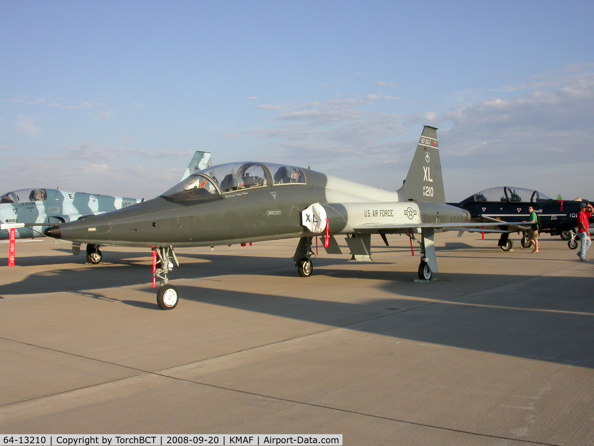 64-13210, 1964 Northrop T-38A Talon C/N N.5639, Talon at KMAF for Fina-CAF Airsho 2008.