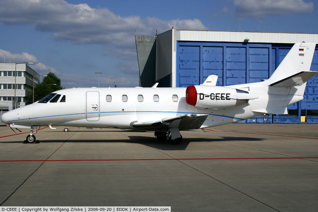 D-CEEE, 2006 Cessna 560XLS Citation Excel C/N 560-5630, visitor
