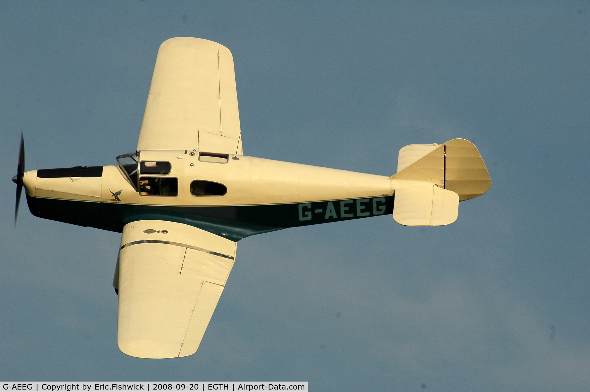 G-AEEG, 1936 Miles M-3A Falcon Major C/N 216, 41. G-AEEG at Shuttleworth Evening Air Display