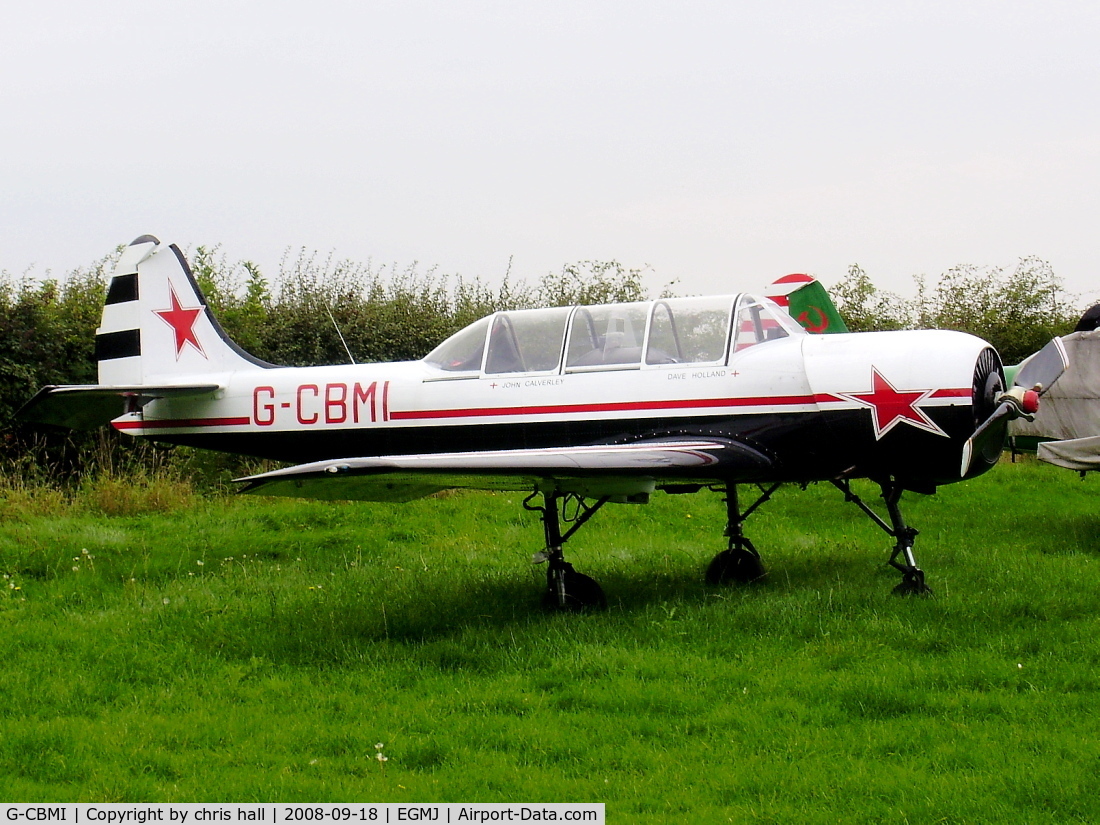 G-CBMI, 1985 Bacau Yak-52 C/N 855907, Previous ID: LY-AOZ