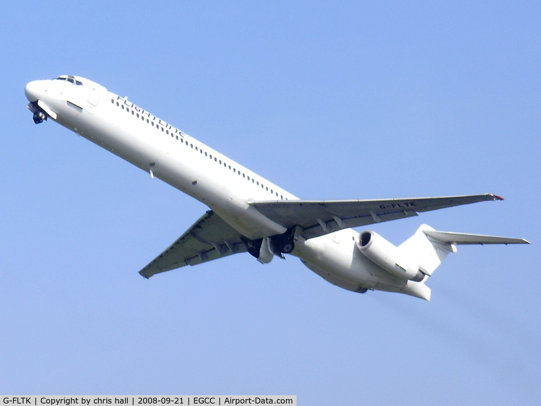 G-FLTK, 1993 McDonnell Douglas MD-83 (DC-9-83) C/N 49966, Flightline