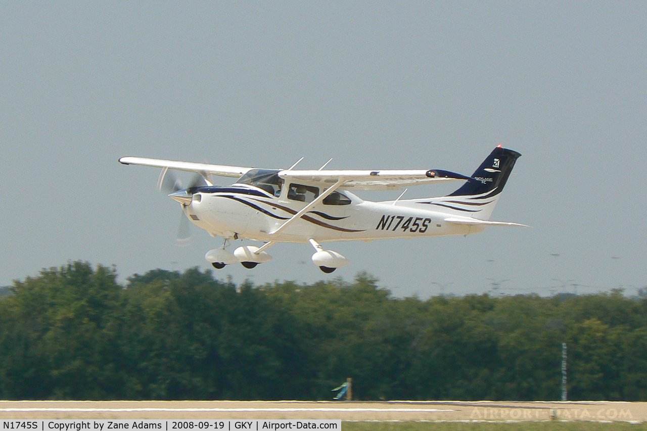 N1745S, 2008 Cessna T182T Turbo Skylane C/N T18208818, At Arlington Municipal