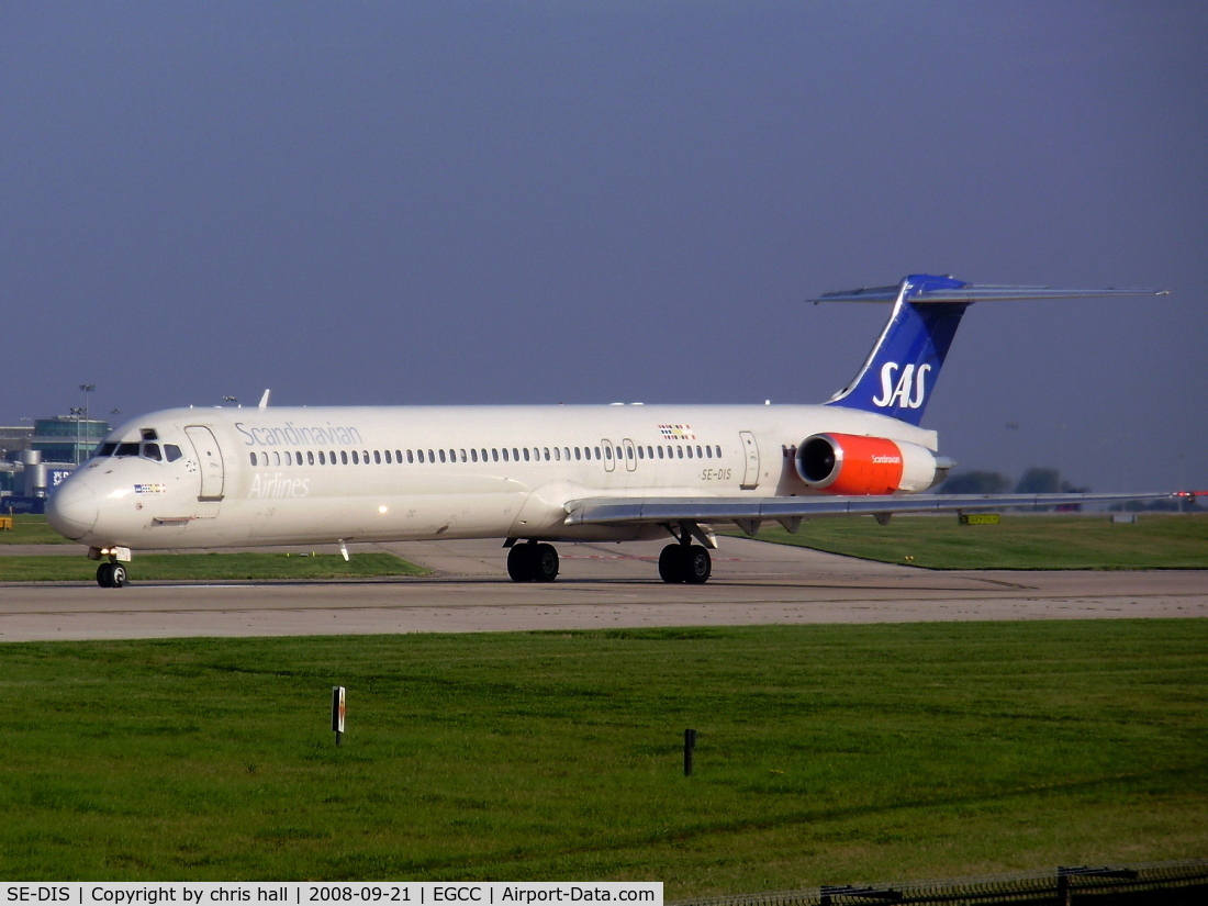 SE-DIS, 1991 McDonnell Douglas MD-81 (DC-9-81) C/N 53006, Scandinavian Airlines