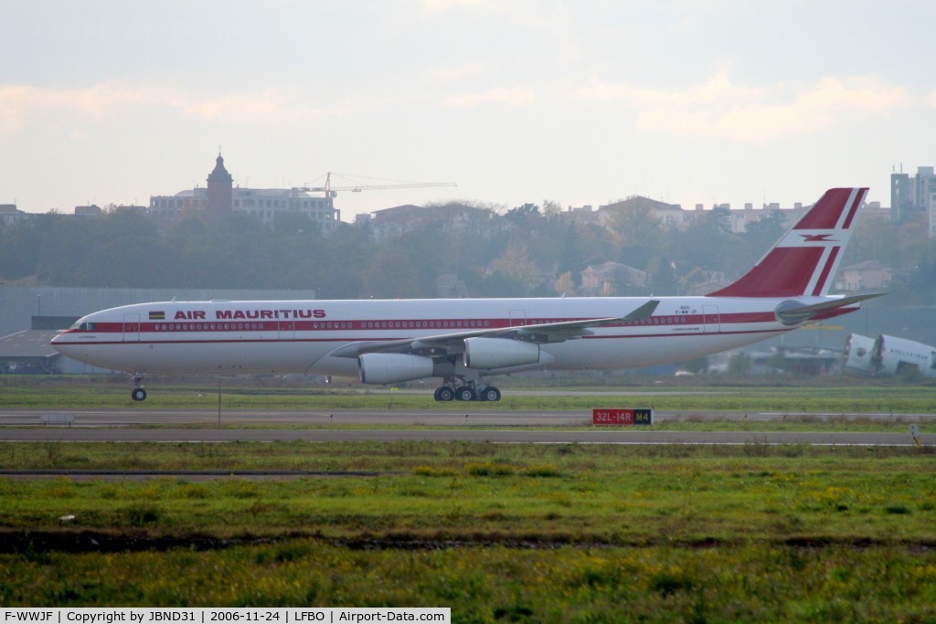 F-WWJF, 2006 Airbus A340-313E C/N 800, A340-313 N° 800