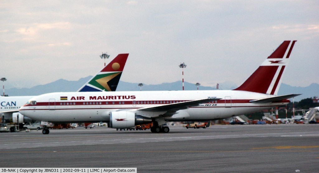 3B-NAK, 1988 Boeing 767-23B/ER C/N 23973, B767-23B(ER)