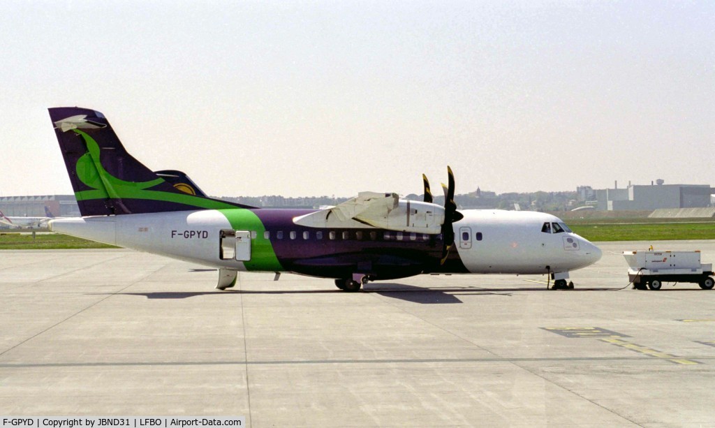 F-GPYD, 1996 ATR 42-500 C/N 490, ATR52-500