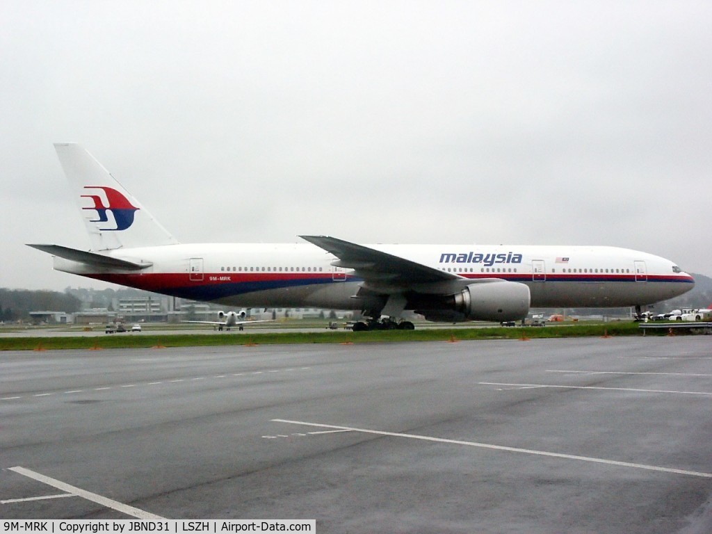 9M-MRK, 1999 Boeing 777-2H6/ER C/N 28418, Boeing 777-2H6 (ER)