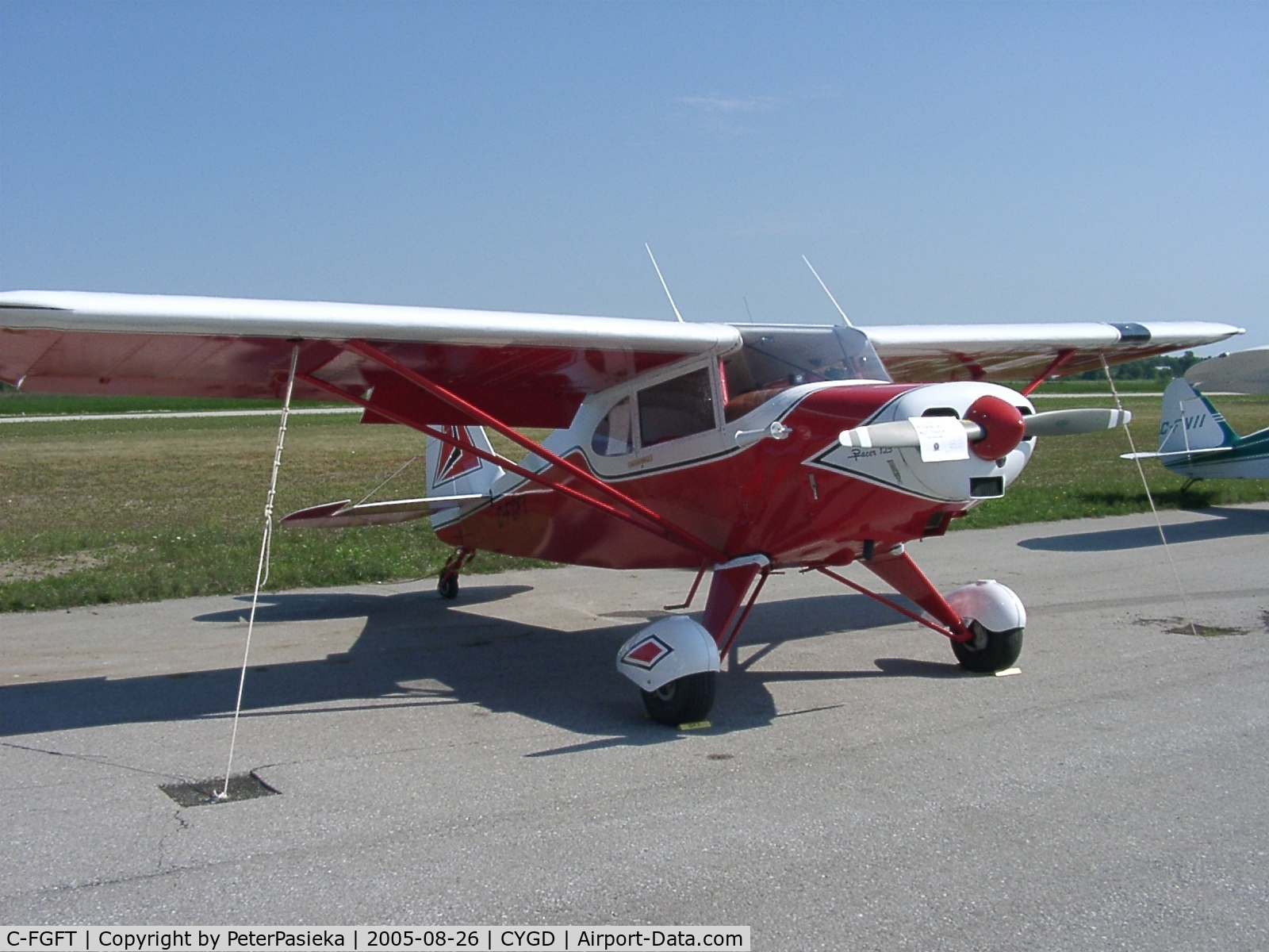 C-FGFT, 1952 Piper PA-20 Pacer C/N 20-854, @ Goderich Airport, ON Canada