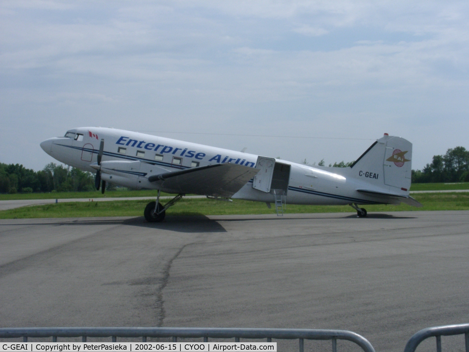 C-GEAI, 1945 Basler BT-67 (DC-3TP C/N 33053, @ Oshawa Airport