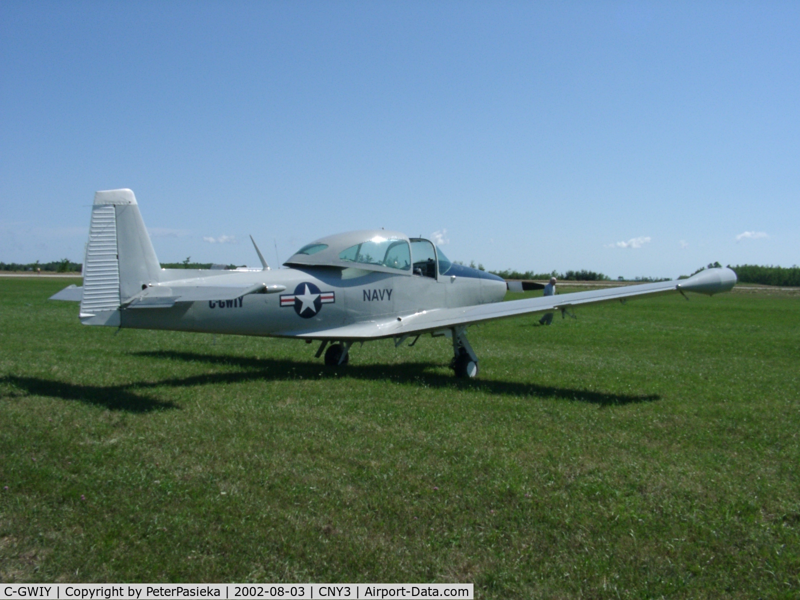 C-GWIY, 1948 Ryan Navion C/N NAV-4-1589, @ Collingwood Airport, ON
