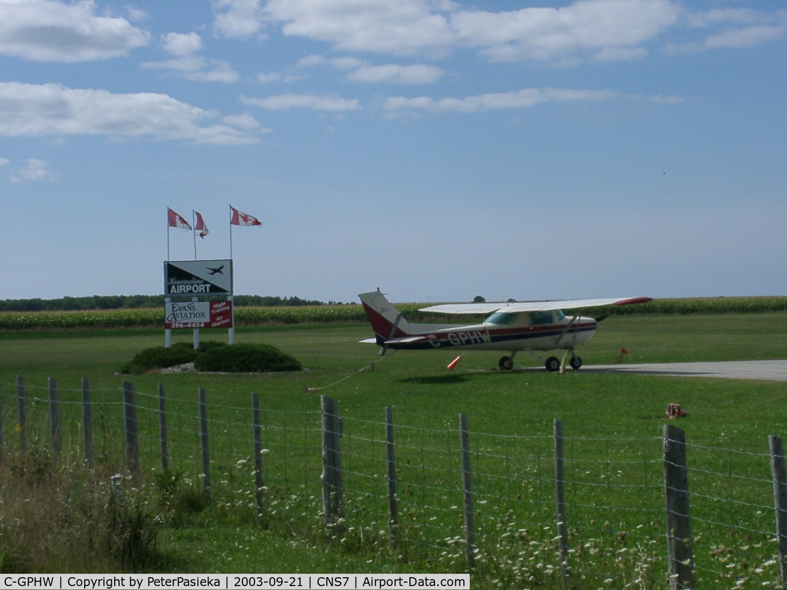 C-GPHW, 1974 Cessna 150L C/N 15075751, @ Kincardine Airport