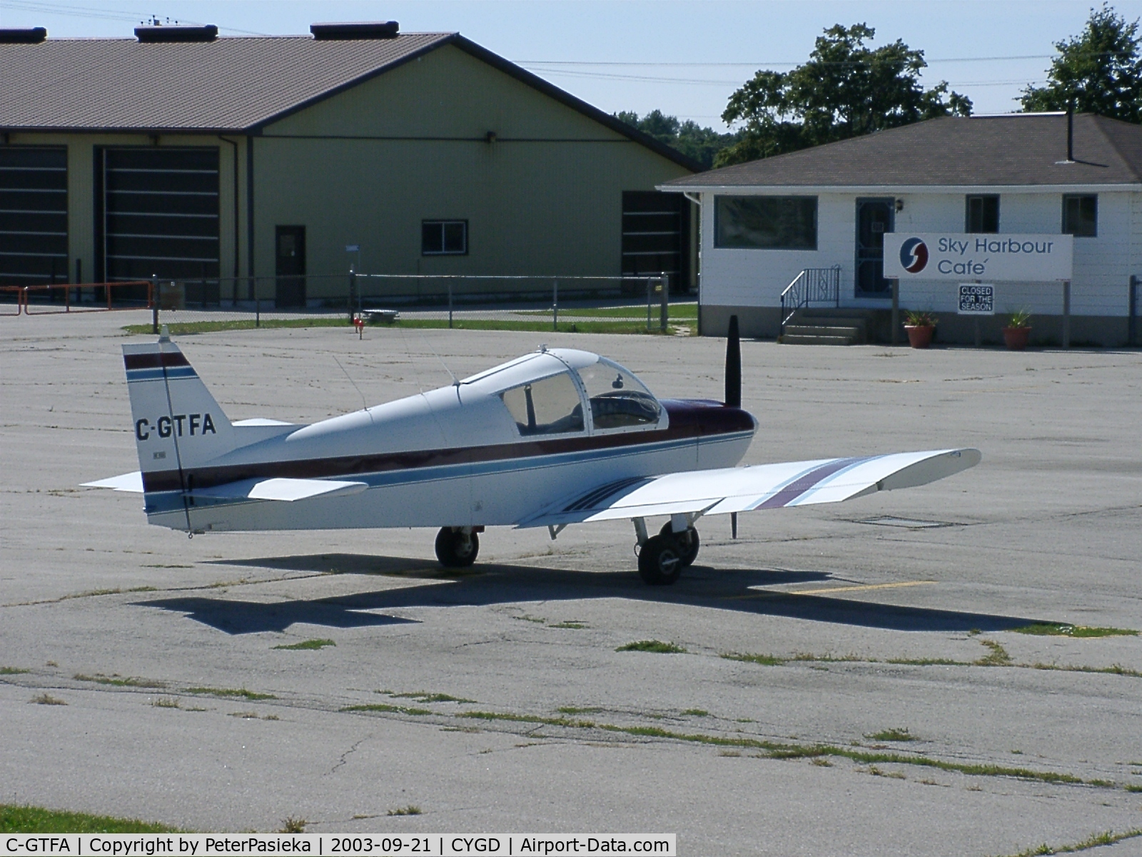 C-GTFA, 1985 Zenair CH-300 Tri-Z C/N 311, @ Goderich Airport, ON Canada