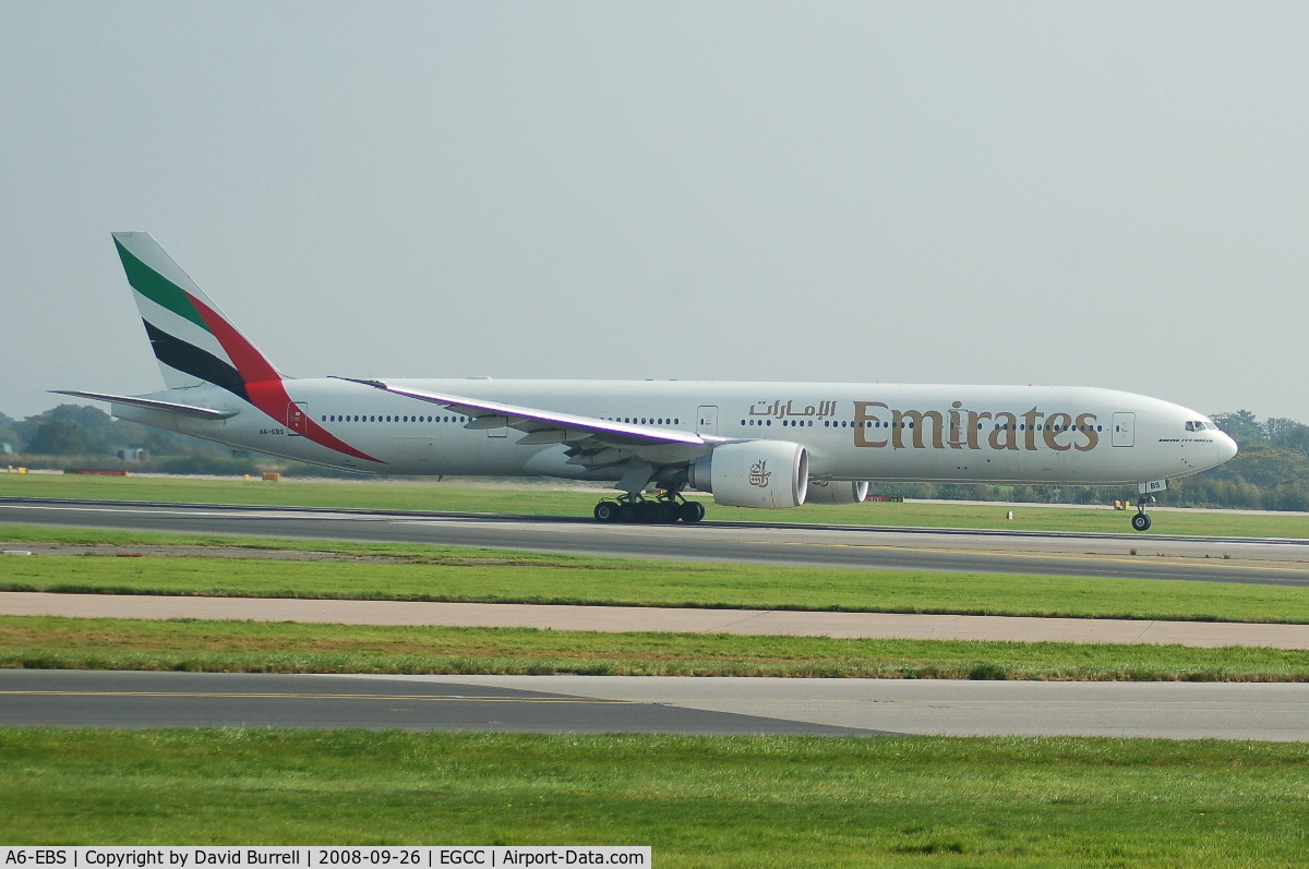 A6-EBS, 2006 Boeing 777-31H/ER C/N 32715, Emirates - Taking Off
