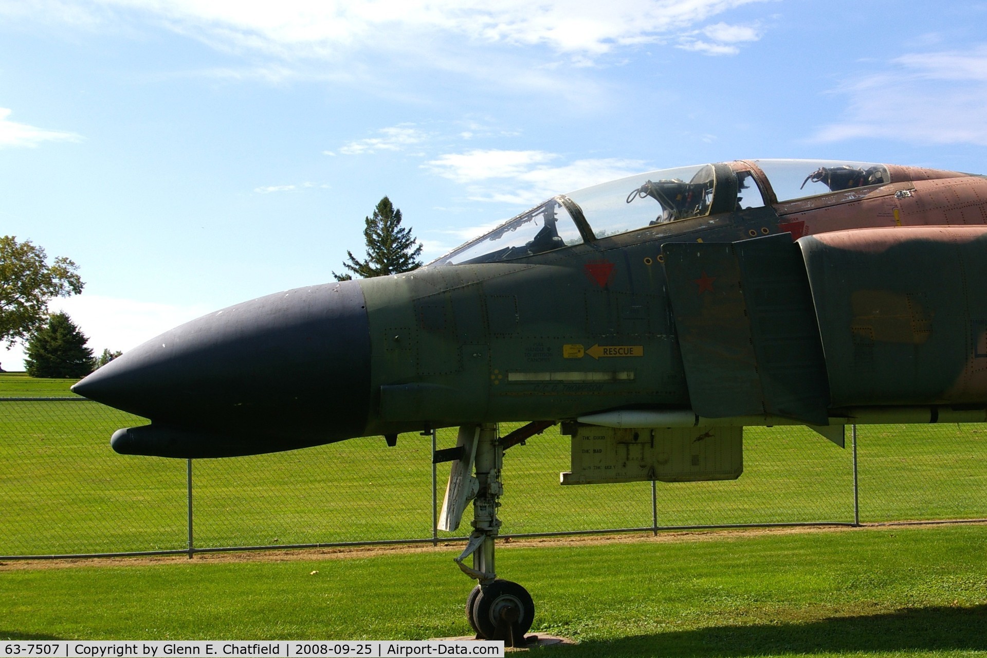 63-7507, 1963 McDonnell F-4C-18-MC Phantom II C/N 516, Marshalltown, IA