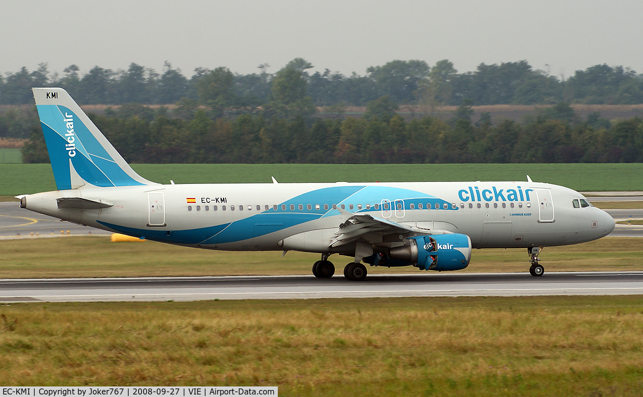 EC-KMI, 2008 Airbus A320-216 C/N 3400, Clickair Airbus A320-216