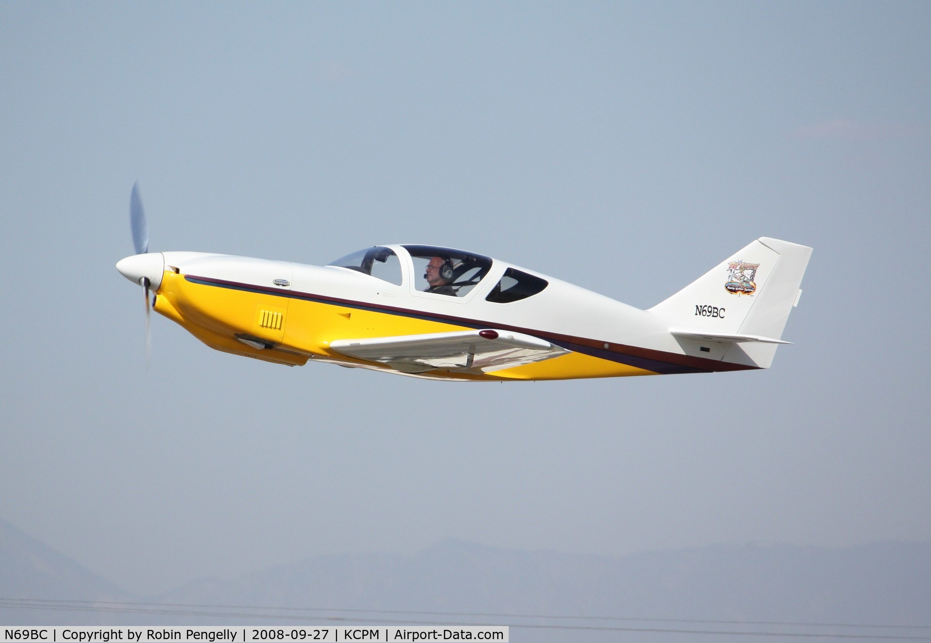 N69BC, 1987 Stoddard-Hamilton Glasair SHA C/N 567R, Compton Air Fair 2008