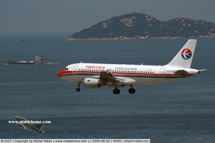 B-2227, 2002 Airbus A319-112 C/N 1778, China Eastern Airlines