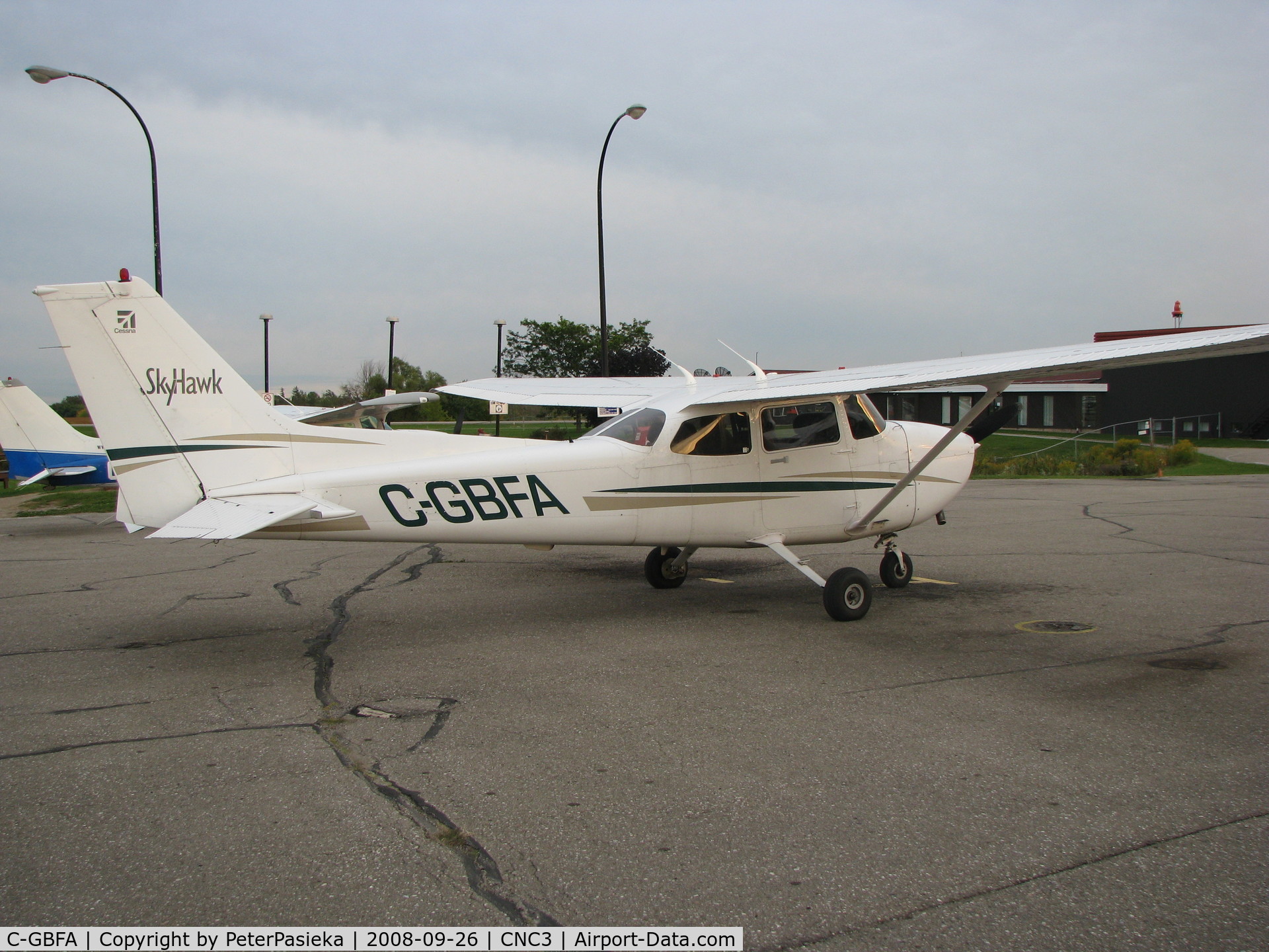 C-GBFA, 2003 Cessna 172R C/N 17281196, @ Brampton Airport, BFC training aircraft