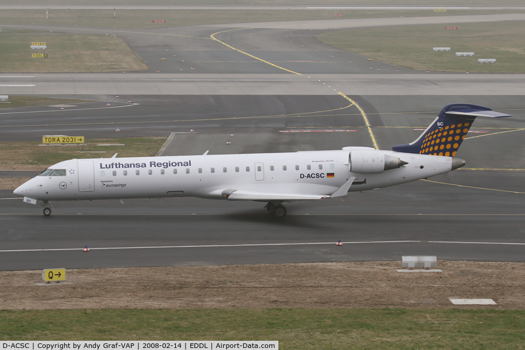 D-ACSC, Canadair CRJ-700 (CL-600-2C10) Regional Jet C/N 10039, Lufthansa CRJ700