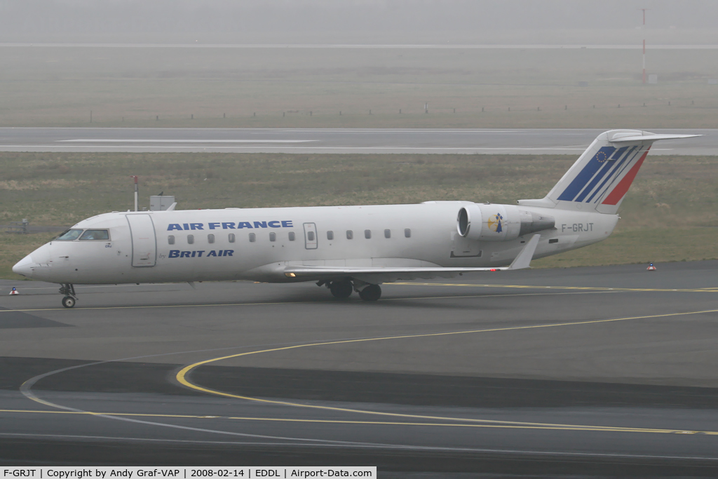 F-GRJT, 2000 Canadair CRJ-100ER (CL-600-2B19) C/N 7389, Air France CRJ