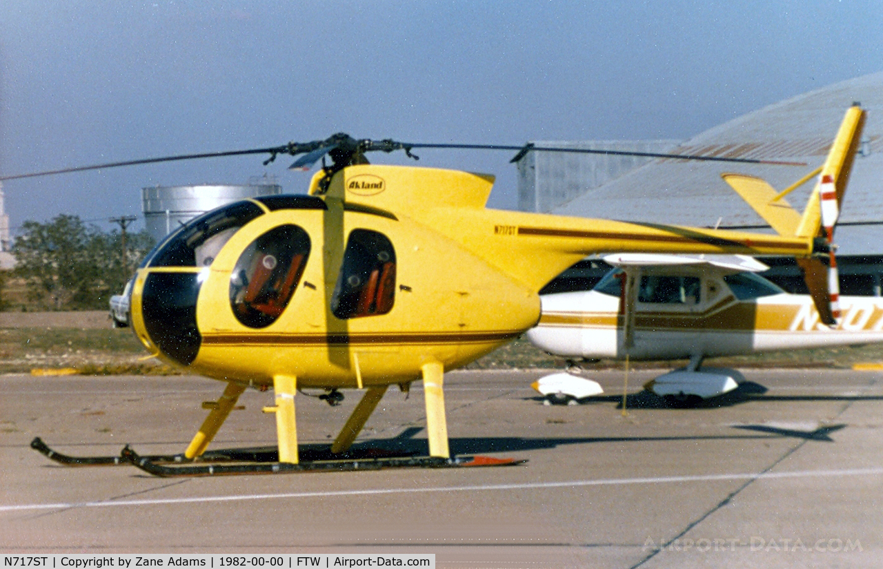 N717ST, 1971 Hughes 369HS C/N 350717S, At Meacham Field