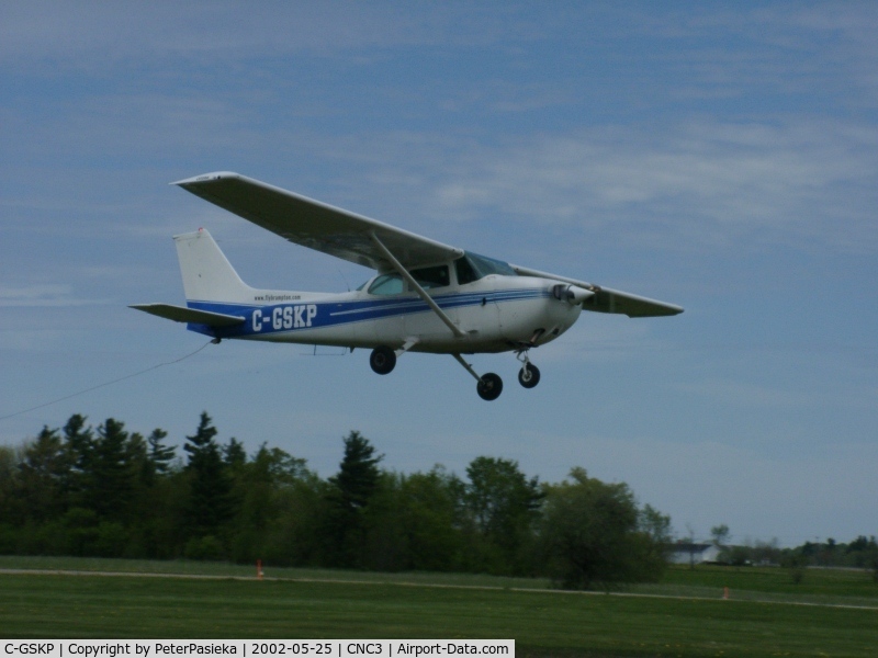 C-GSKP, 1984 Cessna 172P C/N 17276209, @ Brampton Airport