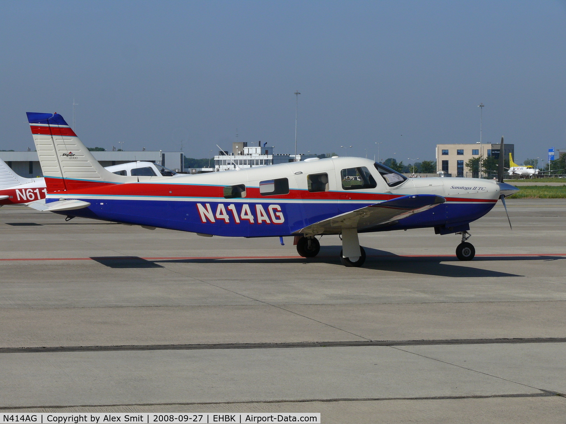 N414AG, 2000 Piper PA-32R-301T Turbo Saratoga C/N 3257184, Piper Pa32R-301T Saratoga IIC N414GA
