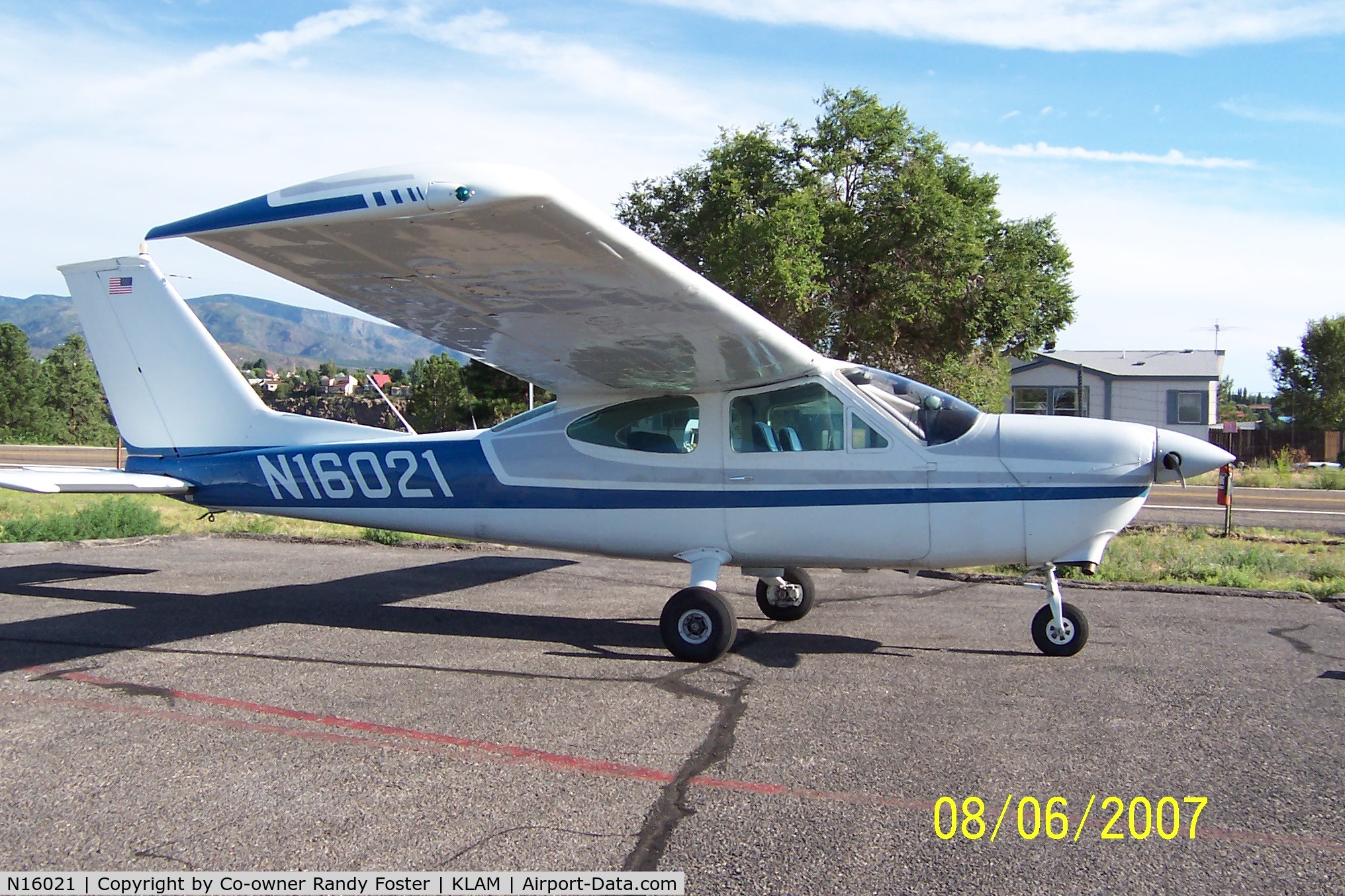 N16021, 1976 Cessna 177B Cardinal C/N 17702479, 1976 177B Cardinal in Los Alamos, NM