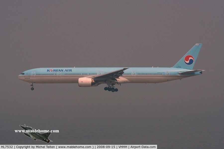 HL7532, 1999 Boeing 777-3B5 C/N 28371, Korean Air