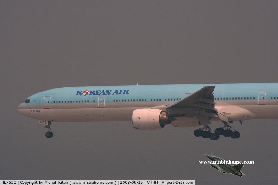 HL7532, 1999 Boeing 777-3B5 C/N 28371, Korean Air