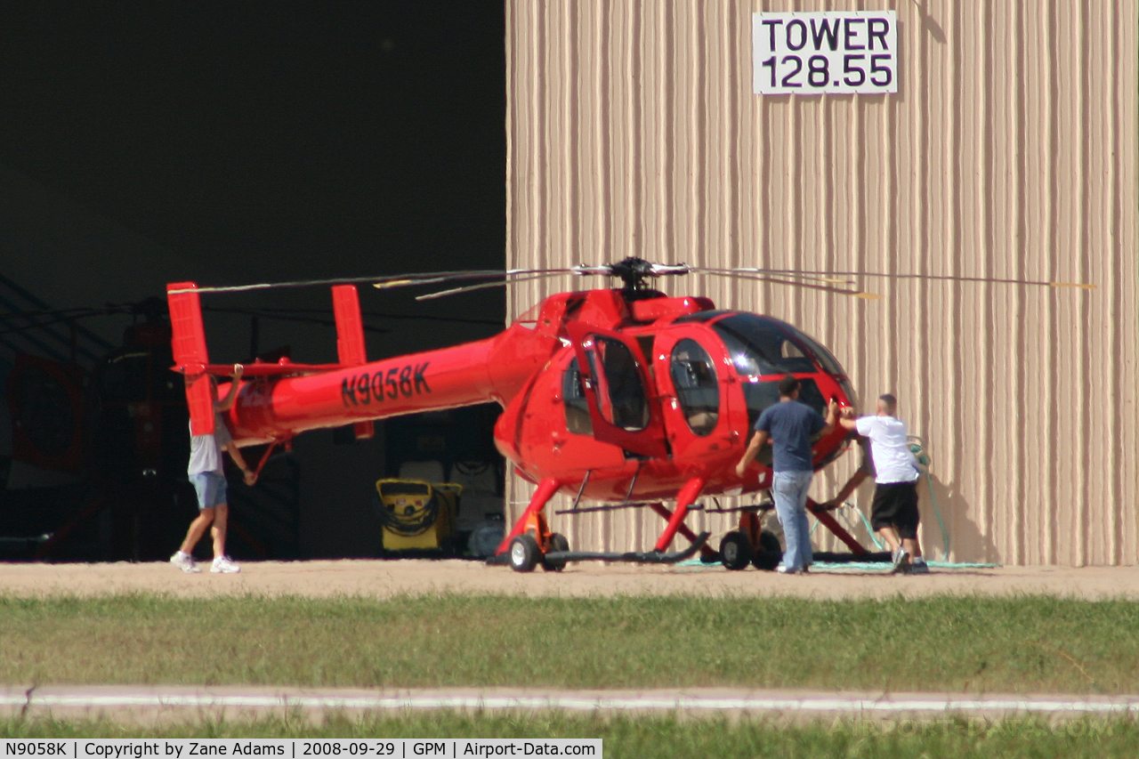 N9058K, MD Helicopters 600N C/N RN076, At Grand Prairie Municipal