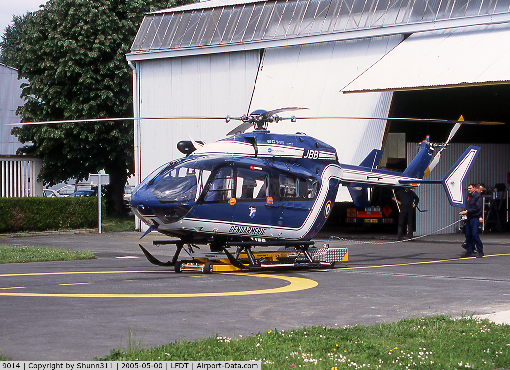 9014, 2002 Eurocopter-Kawasaki EC-145 (BK-117C-2) C/N 9014, At his home base...