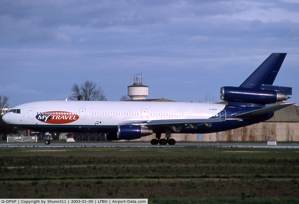 G-DPSP, 1979 McDonnell Douglas DC-10-10 C/N 46646, Ready to take off rwy 32R